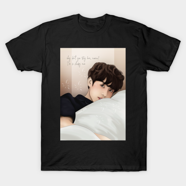 jungkook skeleton shirt